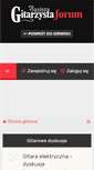 Mobile Screenshot of forum.magazyngitarzysta.pl